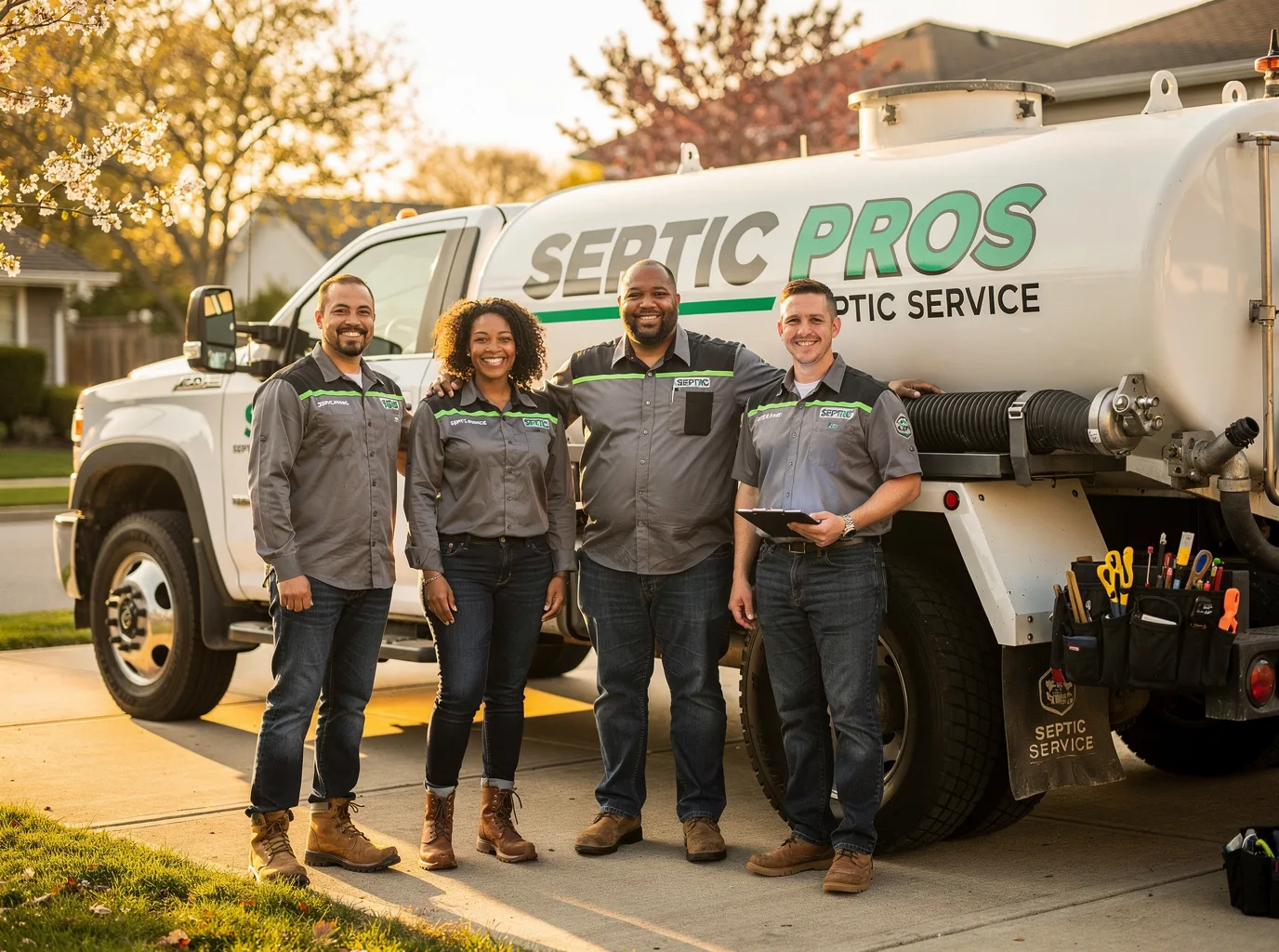 Septic Tank Pumping company in Grizzly Flats, CA